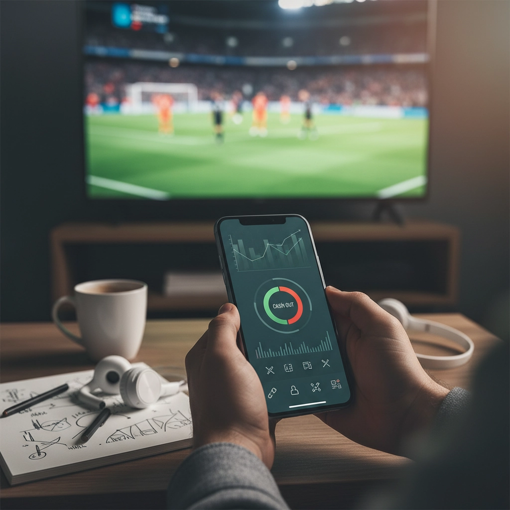 Apostas esportivas ao vivo em futebol: cash out e ferramentas úteis