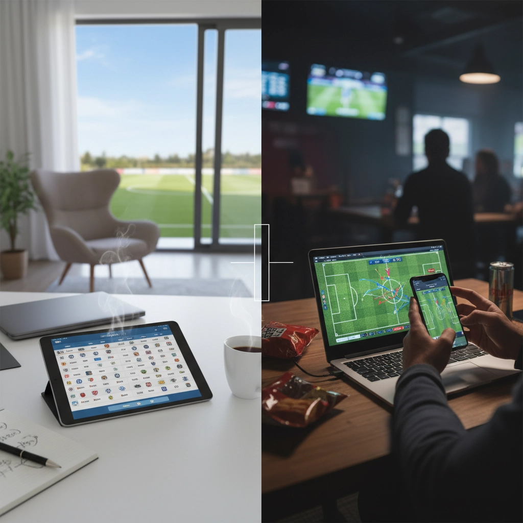 Apostas ao vivo hoje no futebol: pré-jogo vs live betting