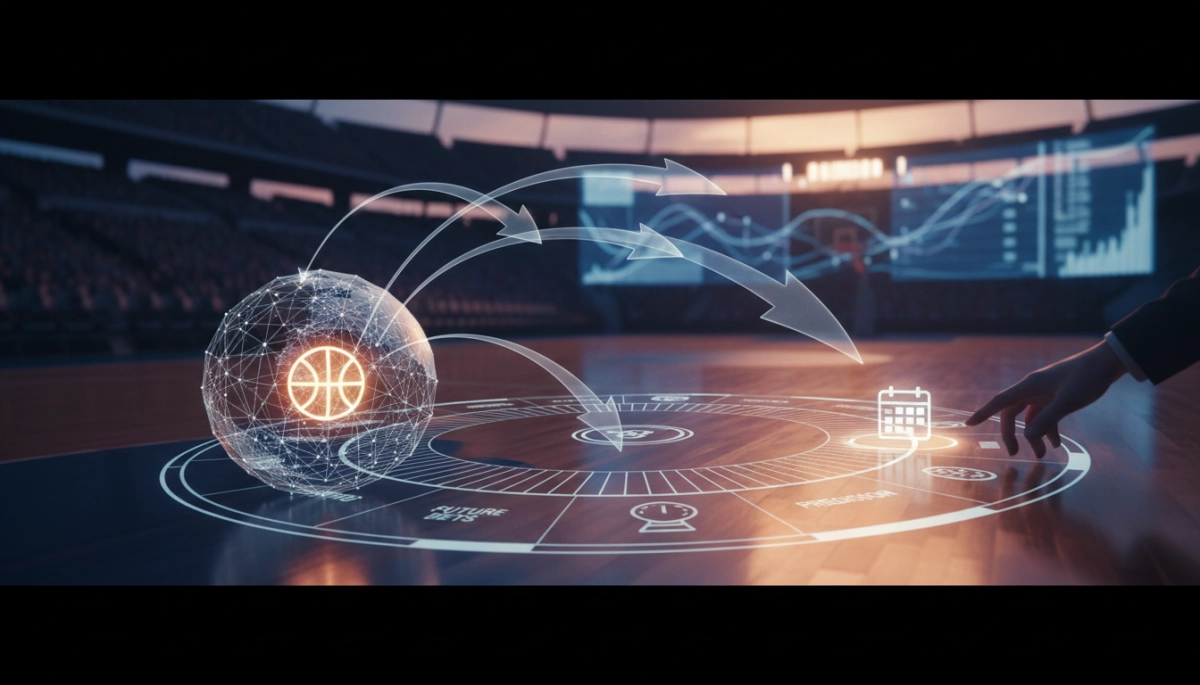 Apostas futuras basquete: previsões e quando apostar