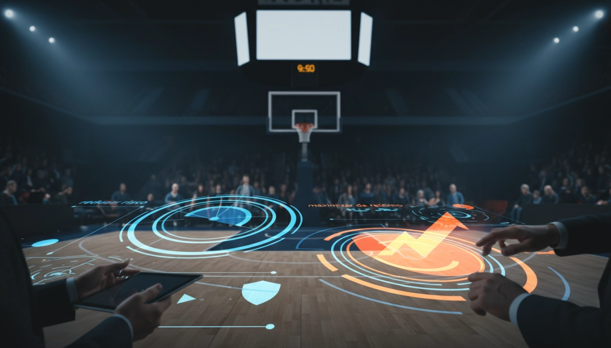 Spread de pontos basquete: reduzir risco e maximizar retorno