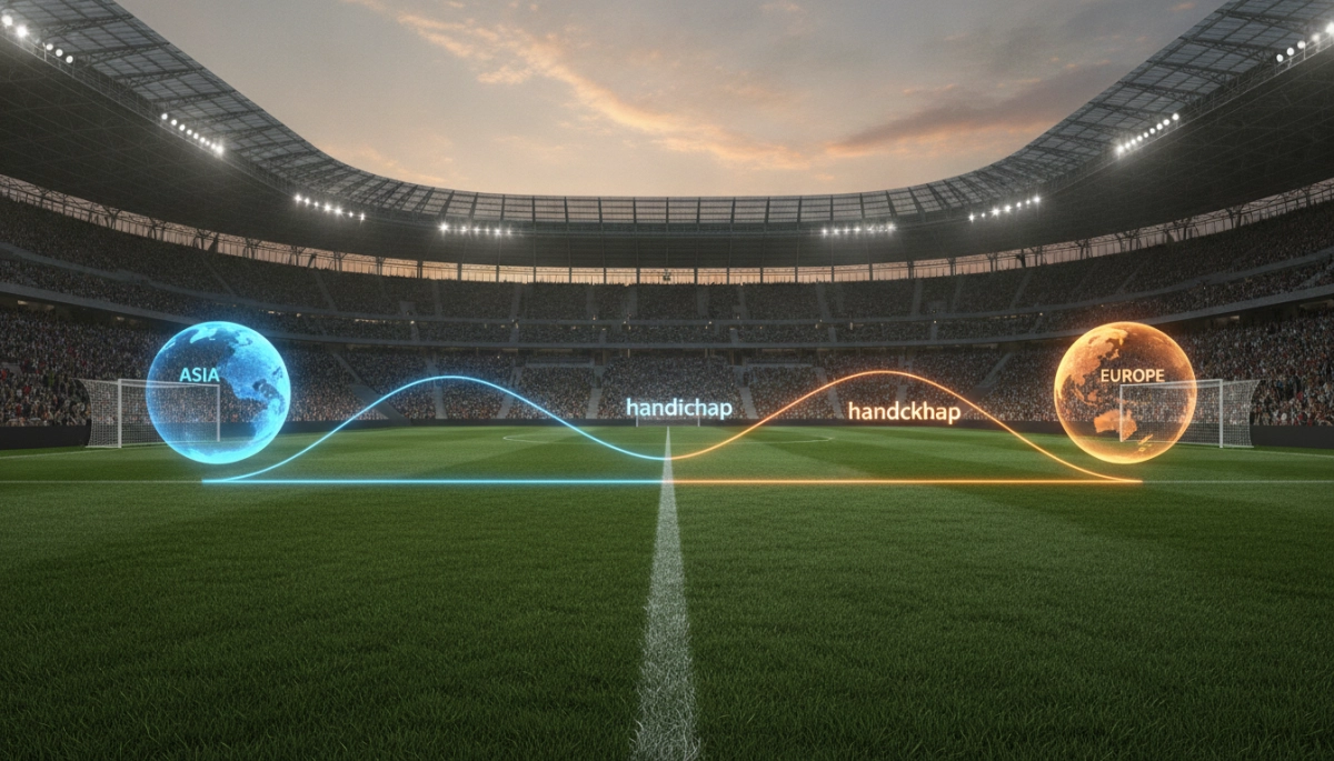 Aposta handicap futebol: quando usar handicap asiático ou europeu