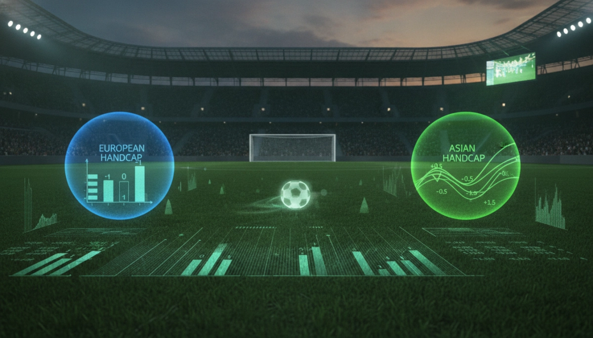 Apostas handicap futebol: guia do handicap europeu e asiático