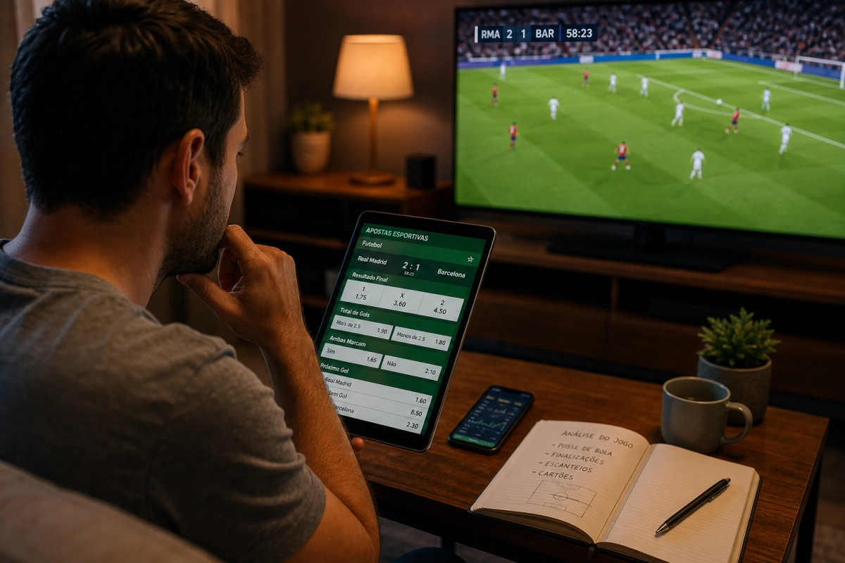 Tipos de Apostas de Futebol: Como Escolher Mercados pelo Contexto do Jogo